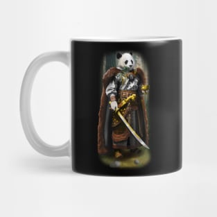 Exclusive Hand Drawn Samurai Panda | Samurai Collection Item-22 (Panda) | by Rendigart Studio Mug